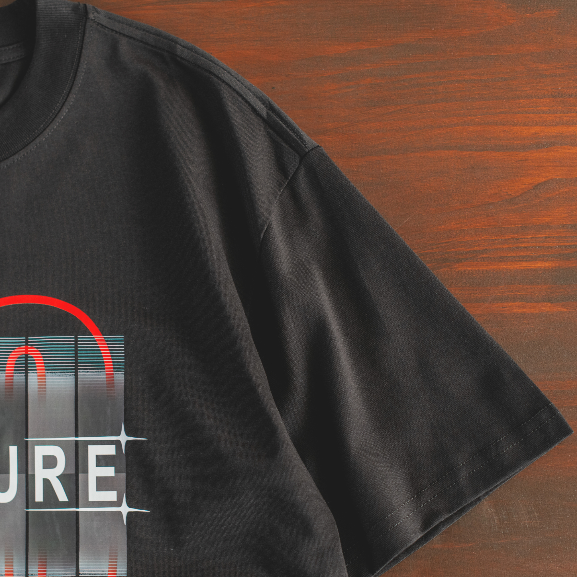 no-pressure-graphic-oversized-t-shirt
