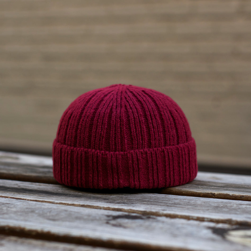 Unisex Winter Chunky Ribbed Beanie Hat