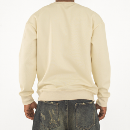 Never Say Never Studded Statement Crewneck