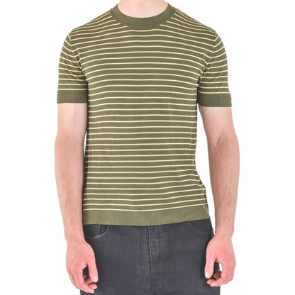 Classic Stripe Knit Tee
