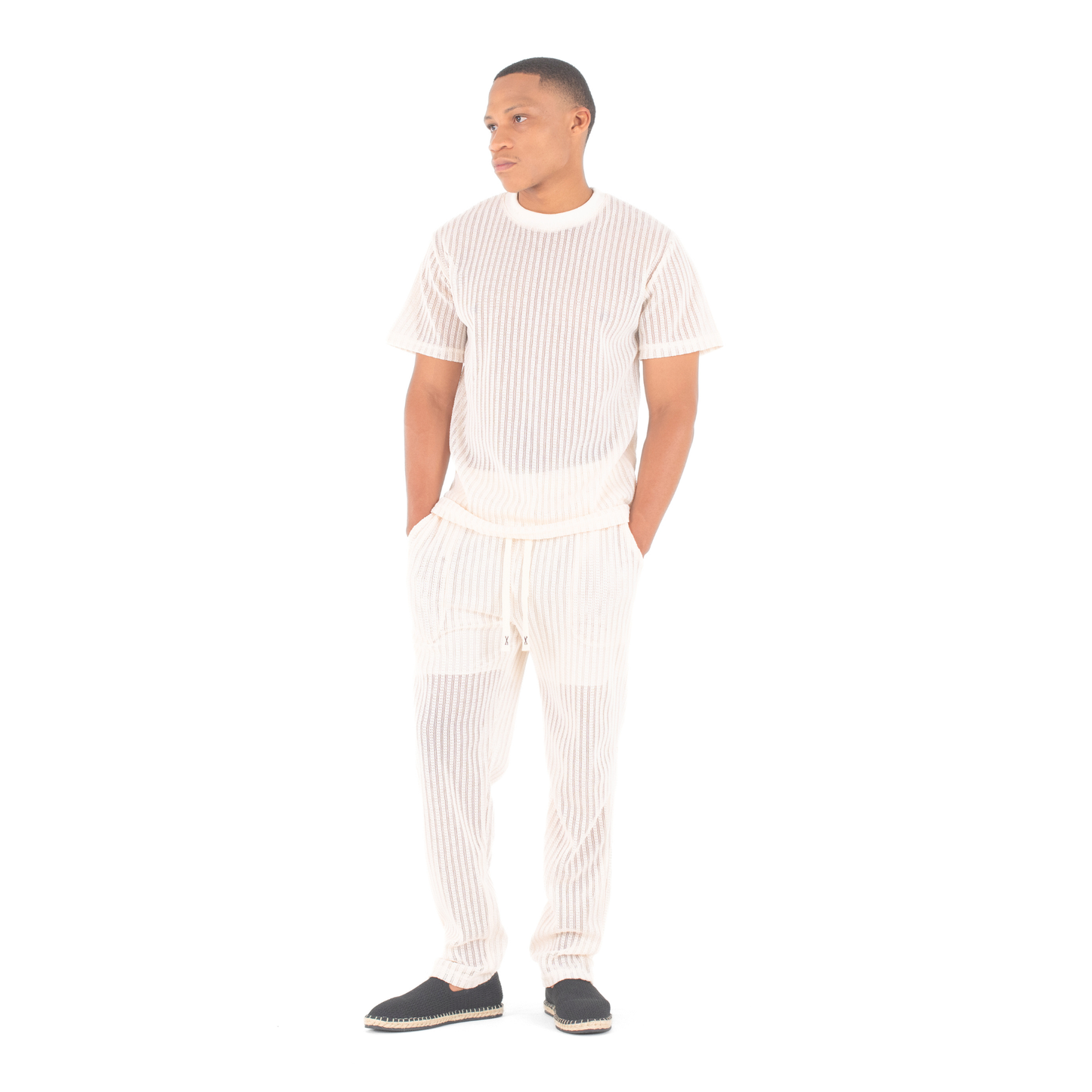 Ribbed Lounge Knit Set