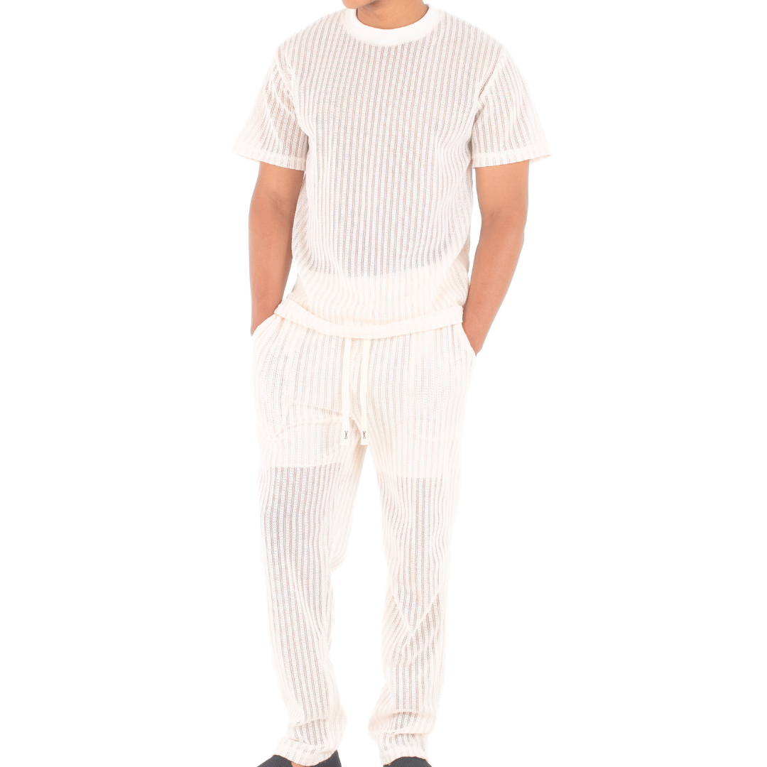 Ribbed Lounge Knit Set