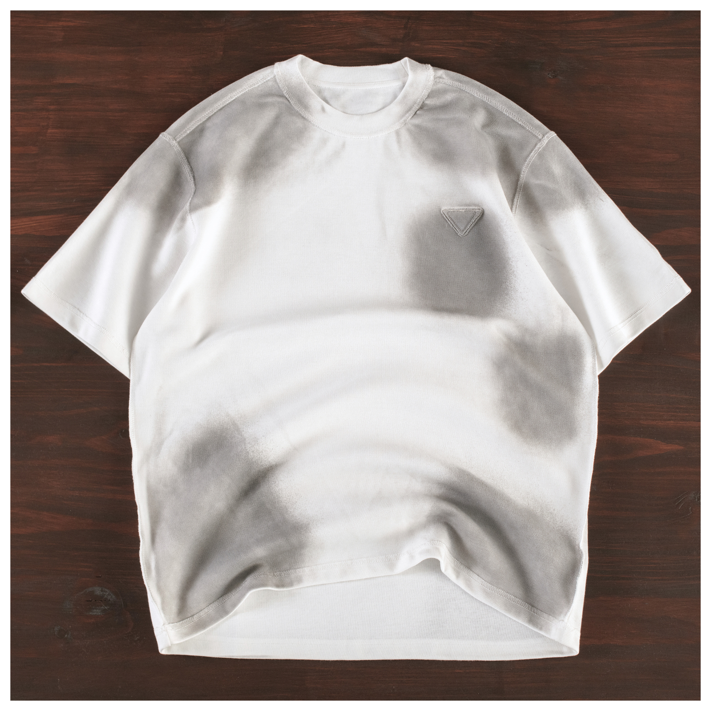 Shadow Fade Minimal Boxy Tee