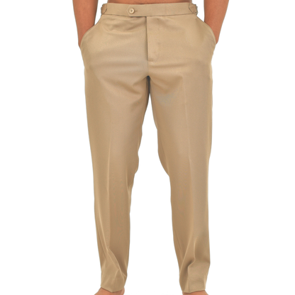 Executive Flow Beltless Tailored Trousers