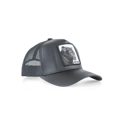 Midnight Panther Stealth Trucker Cap