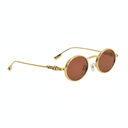 LOWKAL Heritage Round-Frame Sunglasses