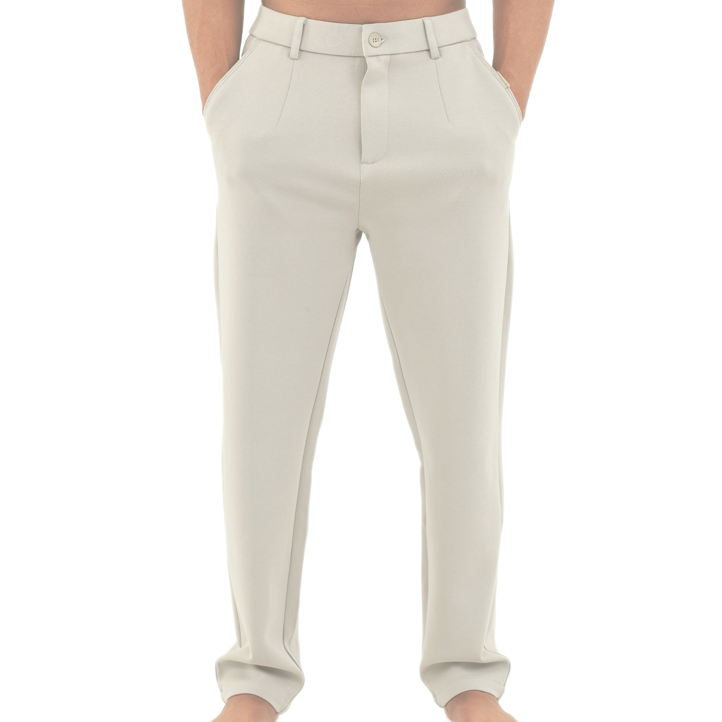 Stone Luxe Tailored Slim Trousers