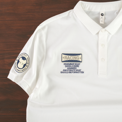Heritage Racing Patch Polo Shirt