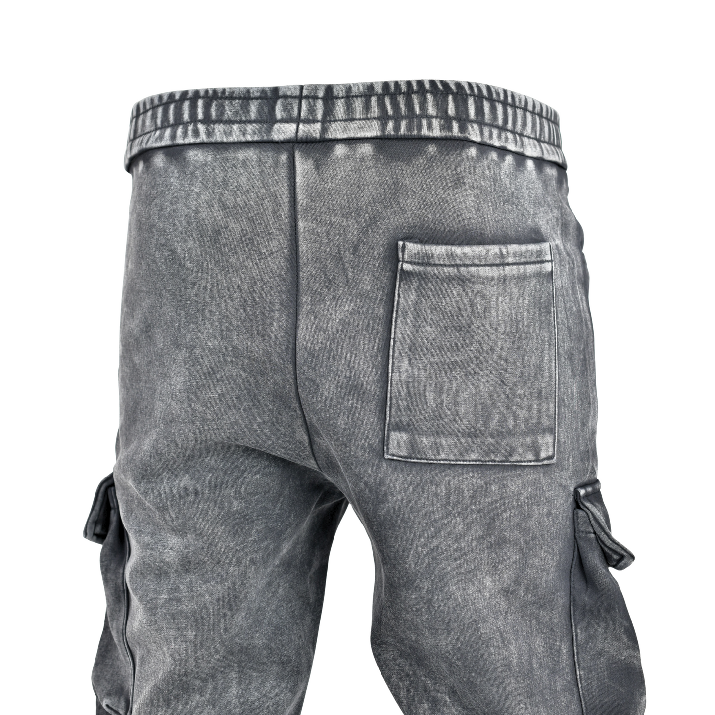 Ash Fade Cargo Jogger Pants