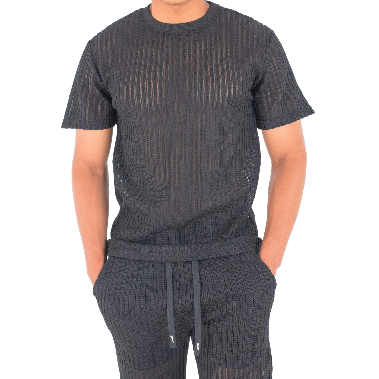 Ribbed Lounge Knit Set