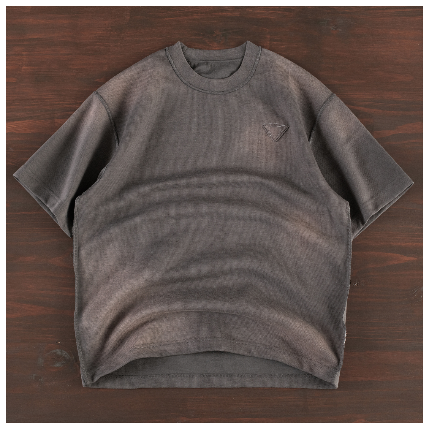 Shadow Fade Minimal Boxy Tee