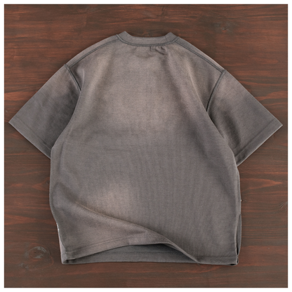 Shadow Fade Minimal Boxy Tee
