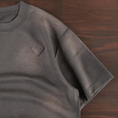 Shadow Fade Minimal Boxy Tee