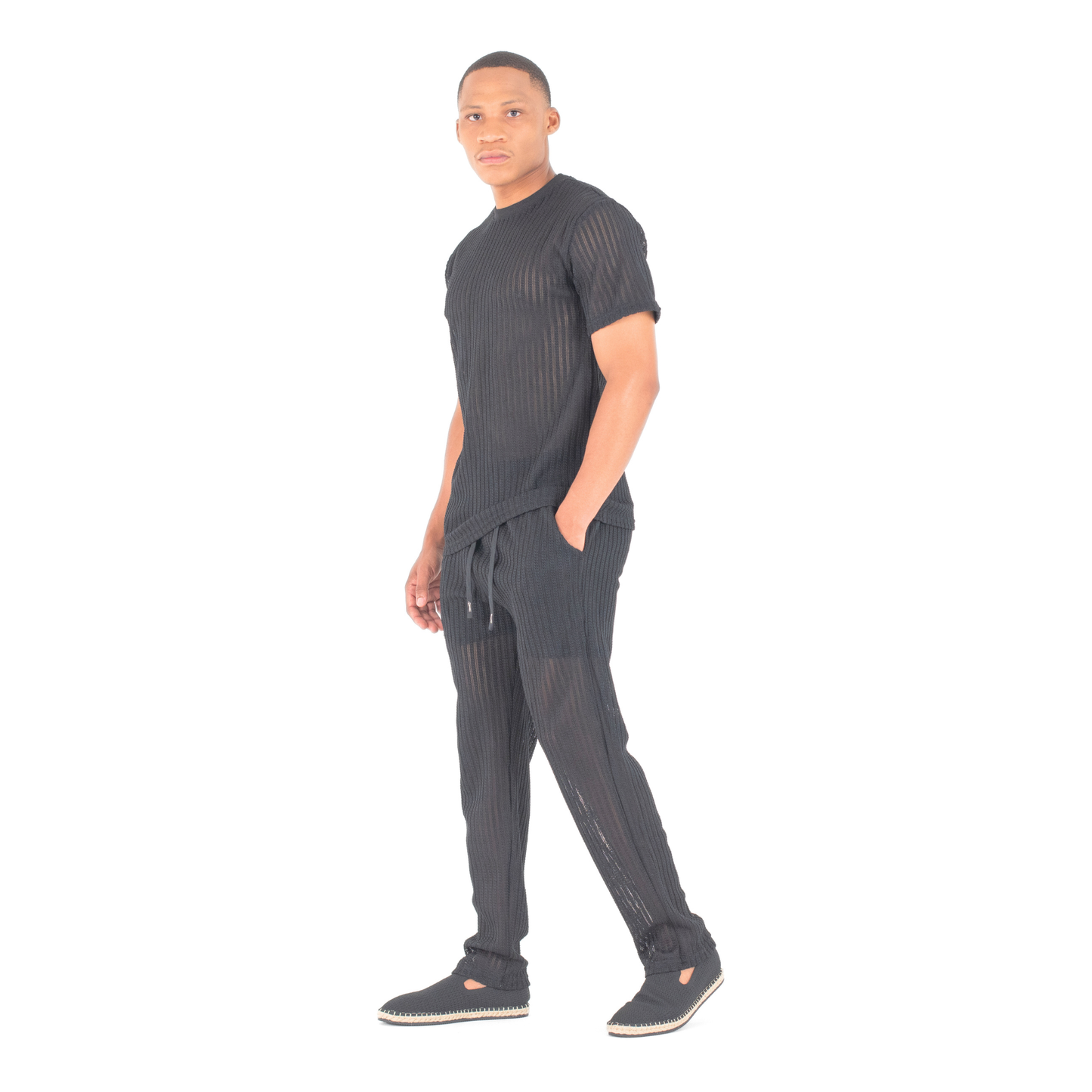 Ribbed Lounge Knit Set