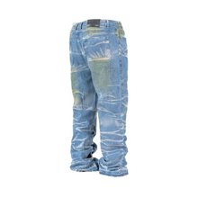 Load image into Gallery viewer, Thunder Acid Wash Stacked Denim
