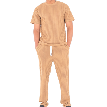 Ribbed Lounge Knit Set