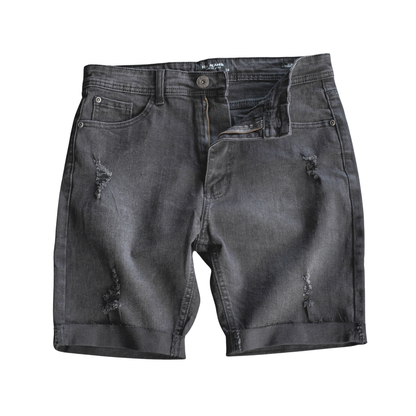 Ice Cut Off Distressed Denim Short