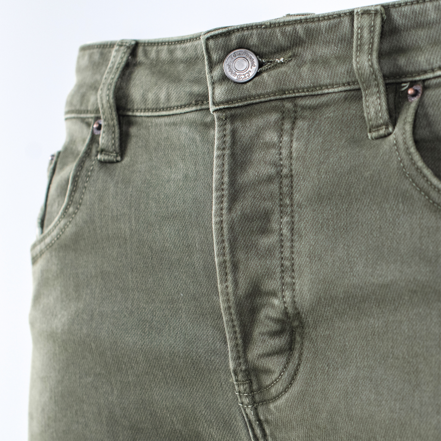 Ash Mist Slim Stretch Denim