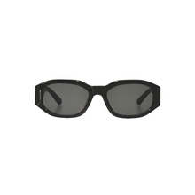Load image into Gallery viewer, Luxe Medallion Retro Black Sunglasses

