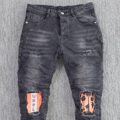 Urban Edge Black Distressed Jeans