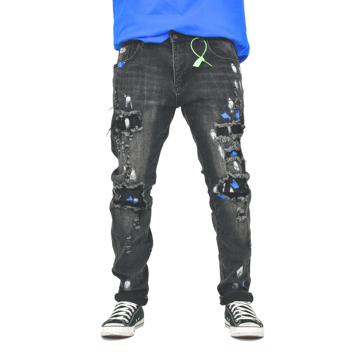 Volt Strike Rip & Splash Skinny Jean 13746