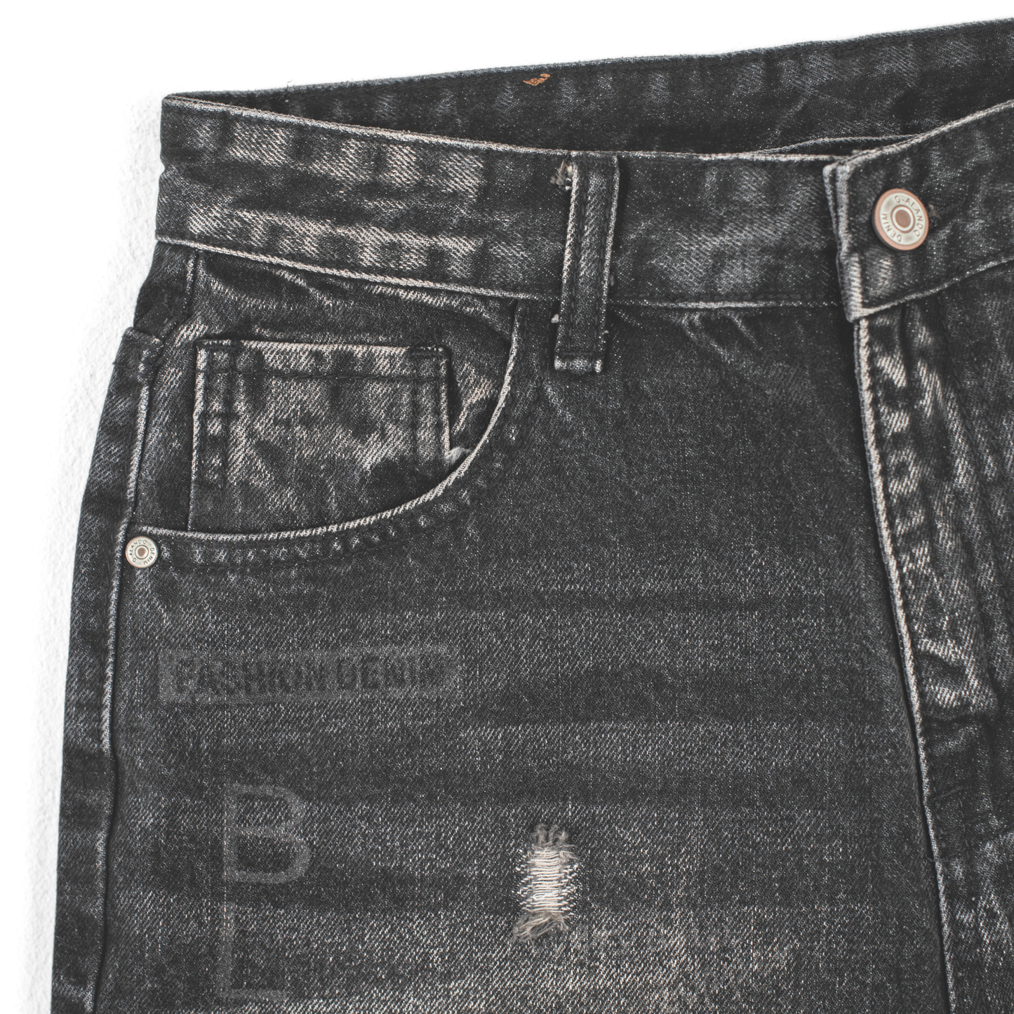 Midnight Archive Distressed Denim Shorts 13917