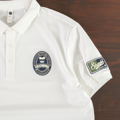 Heritage Racing Patch Polo Shirt