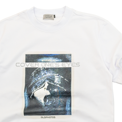 Hidden Vision Rhinestone Graphic T-Shirt