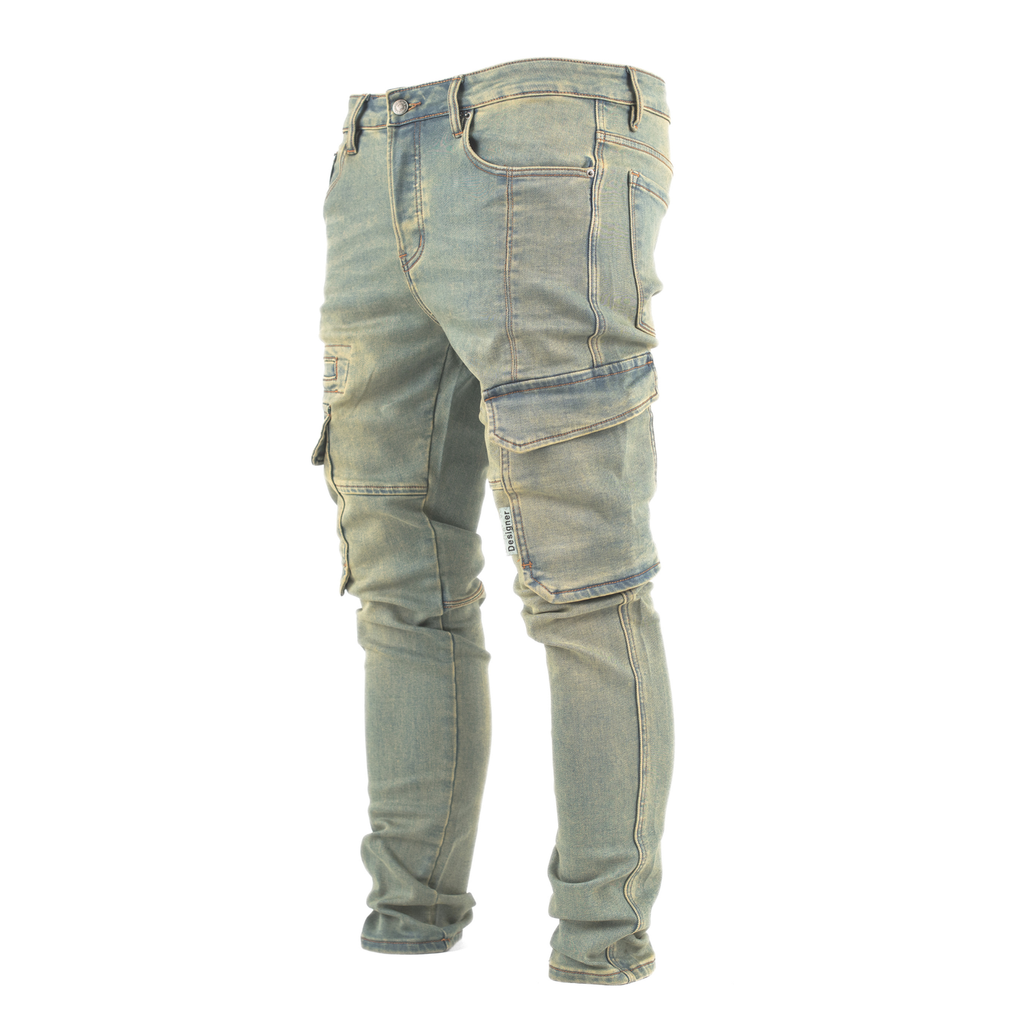 Sand Breeze Light Wash Cargo Jean SC5061