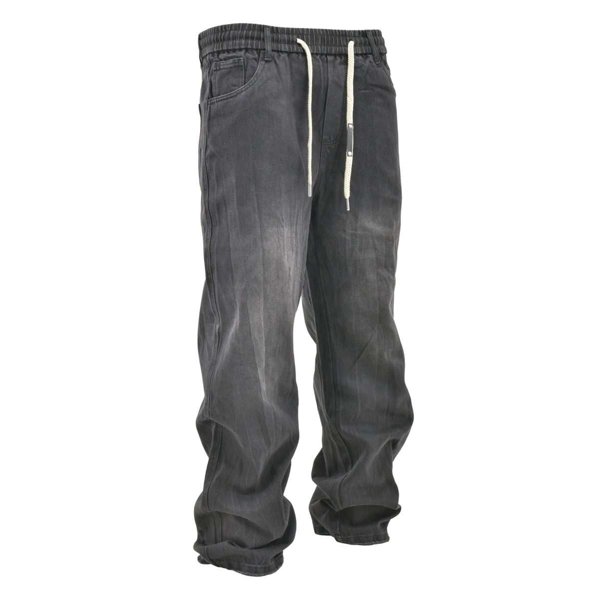 LOWKAL Shadow Wash Stacked Denim