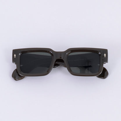 Men Rectangular Acetate R01 Designer Sunglasses