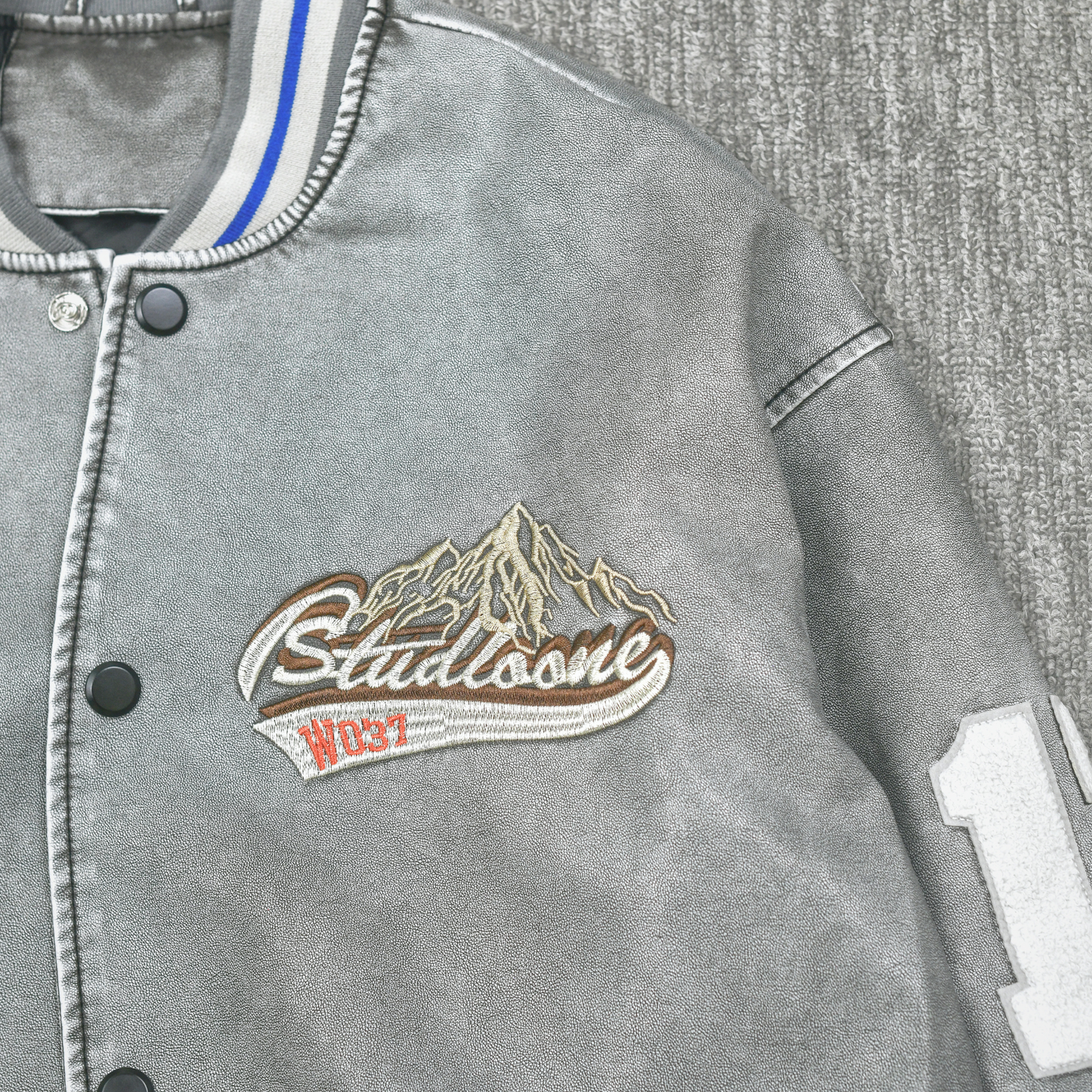 Silver Ridge Varsity Bomber Jacket