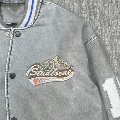 Silver Ridge Varsity Bomber Jacket