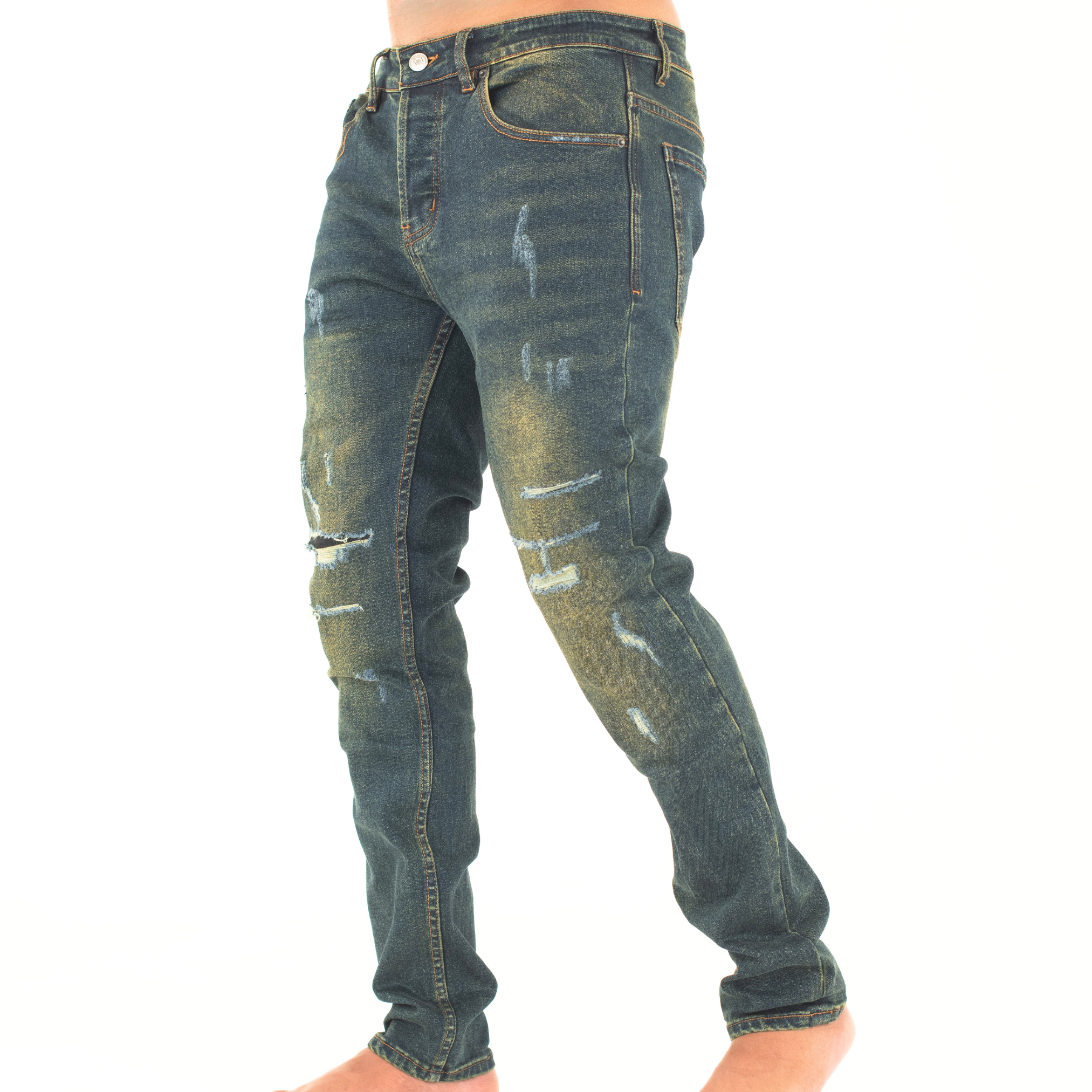 Vintage-Fade-Distressed-Slim-Denim