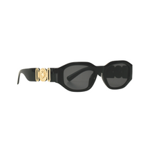 Load image into Gallery viewer, Luxe Medallion Retro Black Sunglasses
