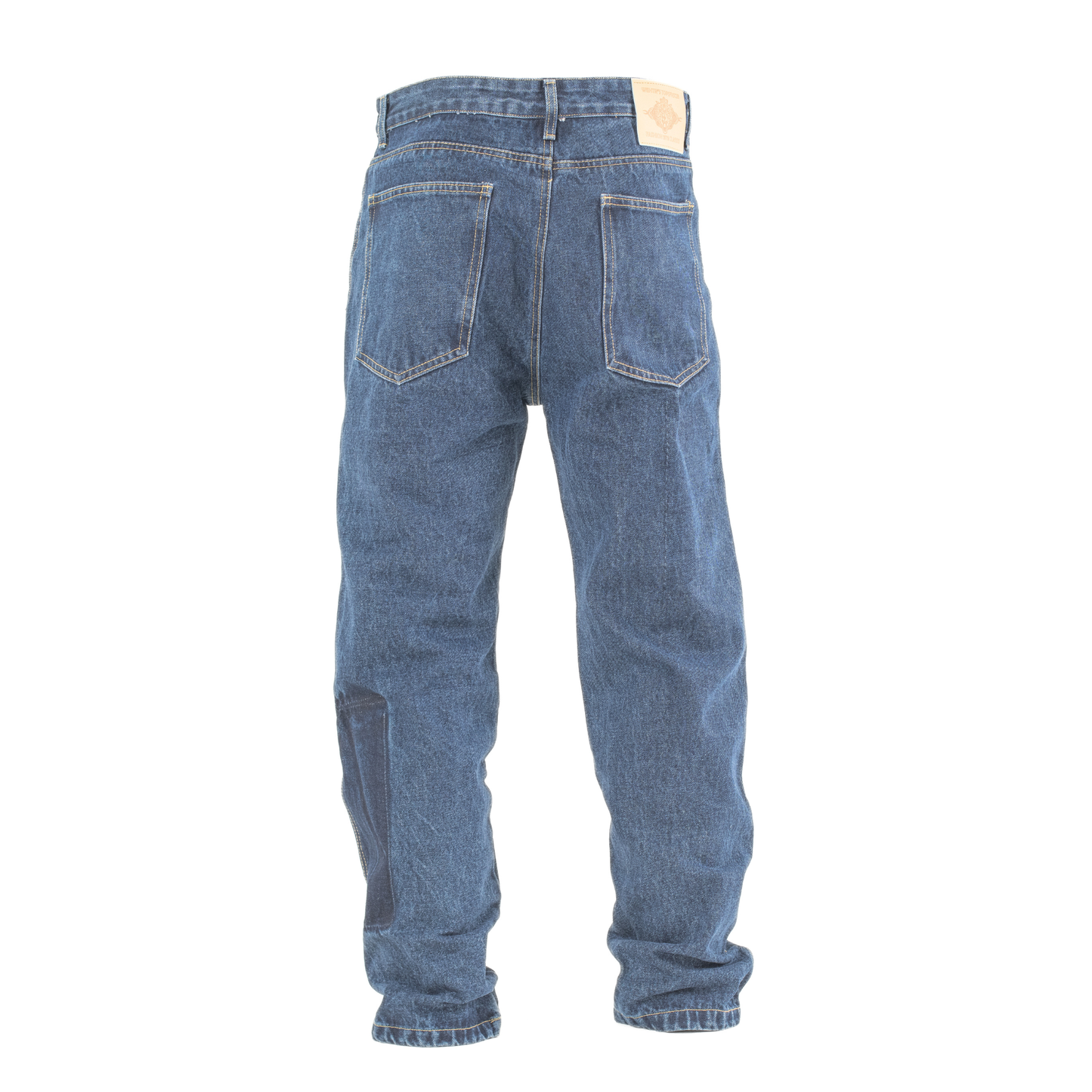 Dual Patchwork Utility Denim