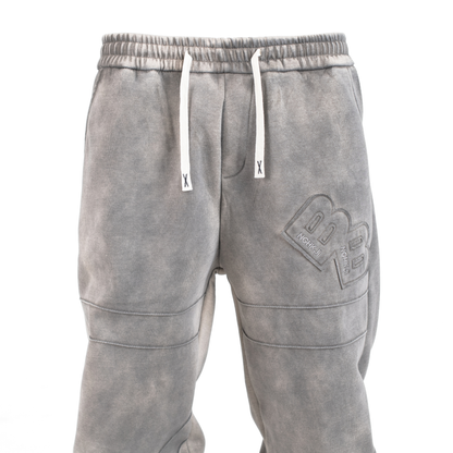 Urban Drift Heavywash Wide-Leg Joggers
