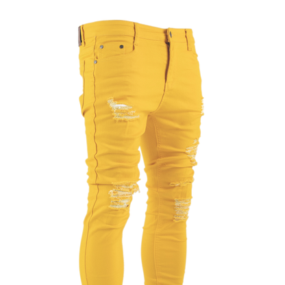 Sunflare Distressed Skinny Denim Jean