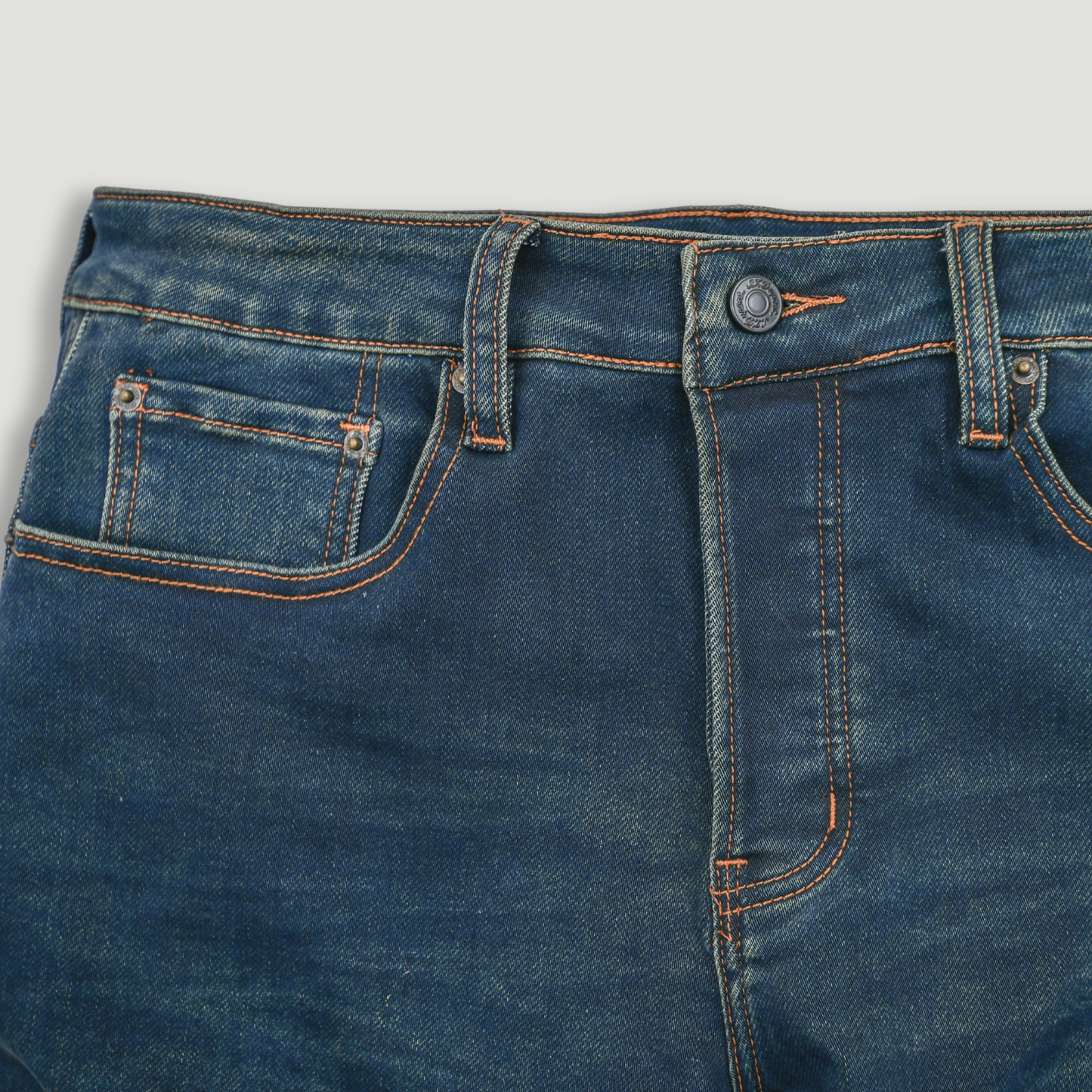 LOWKAL Zip Utility Denim Cargo Jeans