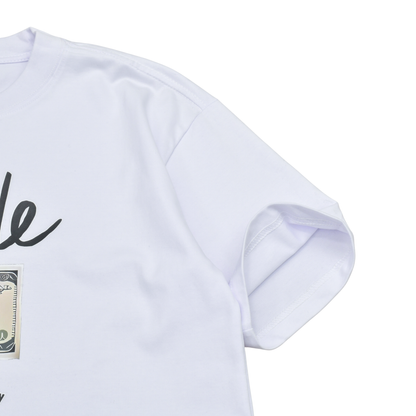 LOWKAL Hustle Graphic Oversized T-Shirt