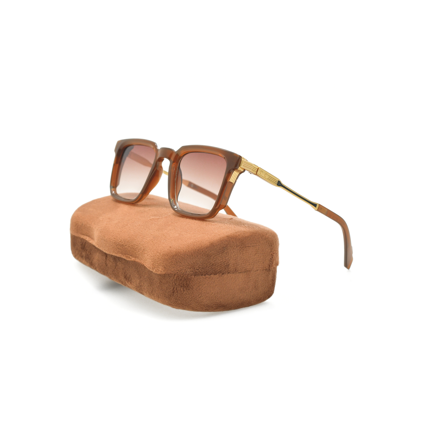 Monarch Luxe Square Frame Sunglasses