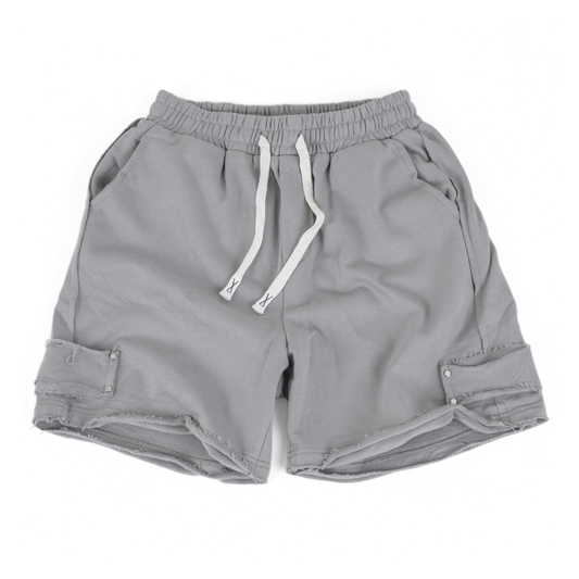 Urban Steel Raw-Edge Utility Shorts