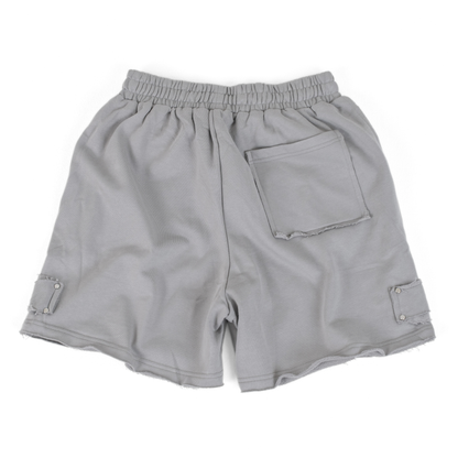 Urban Steel Raw-Edge Utility Shorts