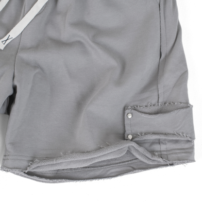 Urban Steel Raw-Edge Utility Shorts
