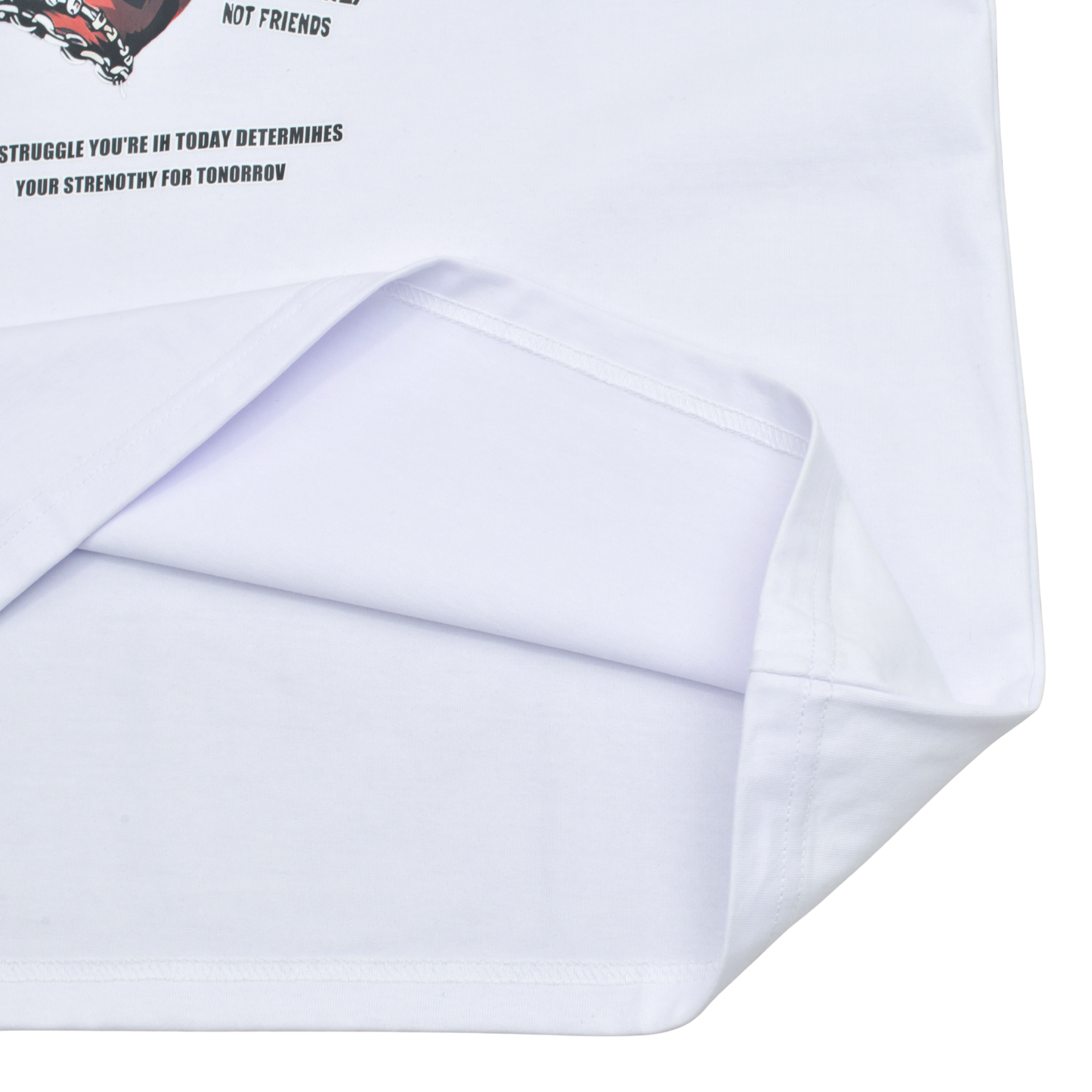 LOWKAL Hustle Graphic Oversized T-Shirt