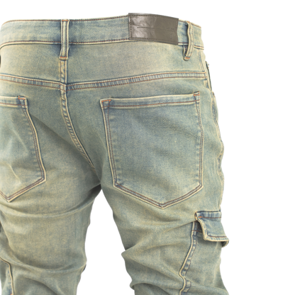 Sand Breeze Light Wash Cargo Jean SC5061