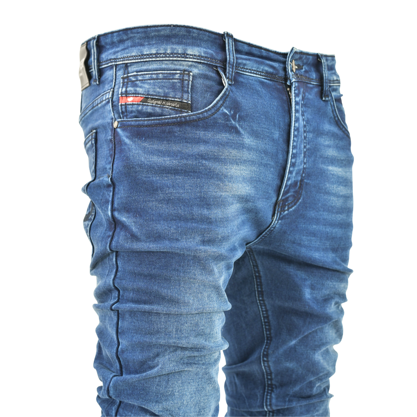 Indigo Stack Skinny Denim 3347