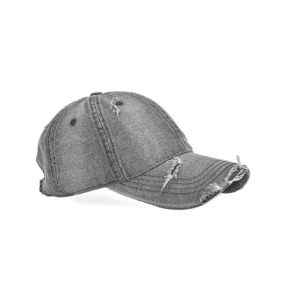 LOWKAL “Never Give Up” Vintage Distressed Trucker Cap