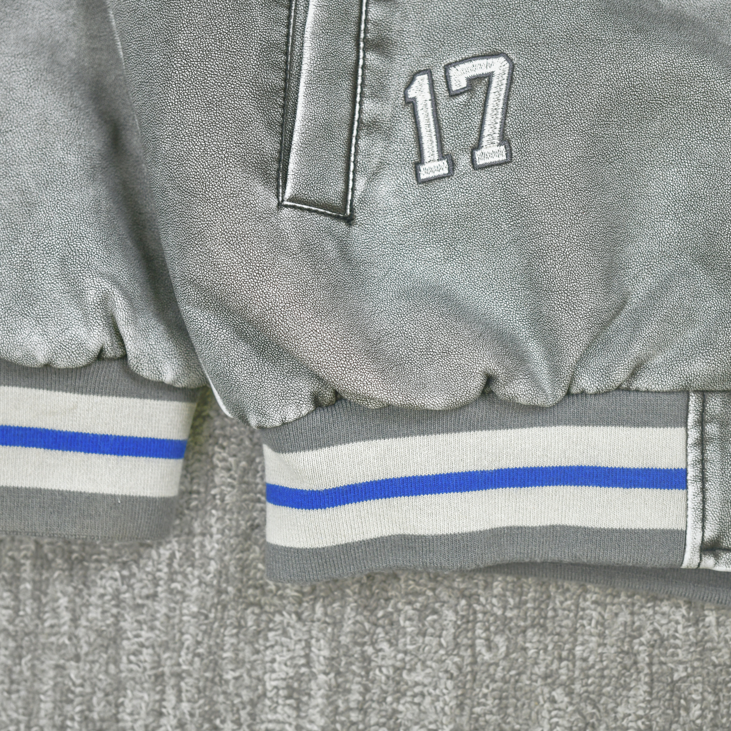 Silver Ridge Varsity Bomber Jacket