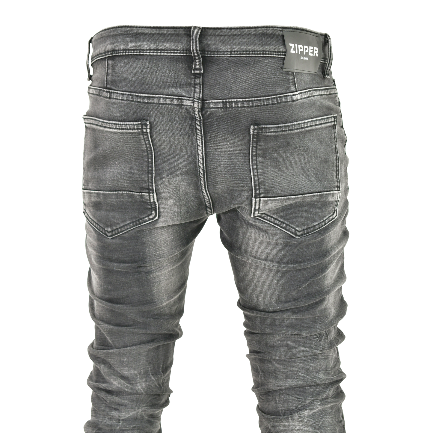 Shadow Wash Stacked Skinny Jeans 3345#